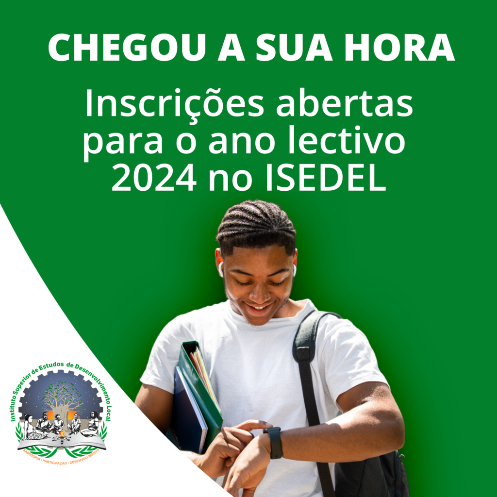 Inscrições abertas